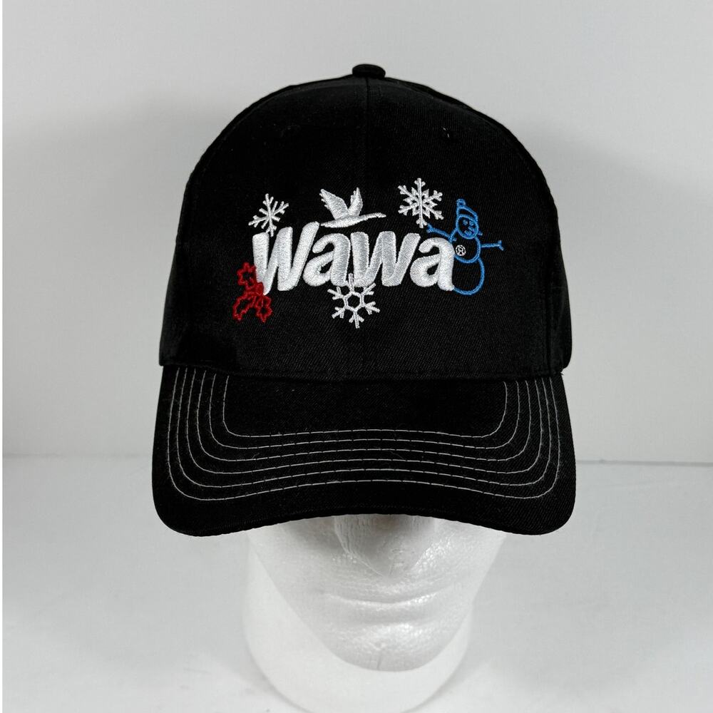 Wawa Winter Black Adjustable Hat